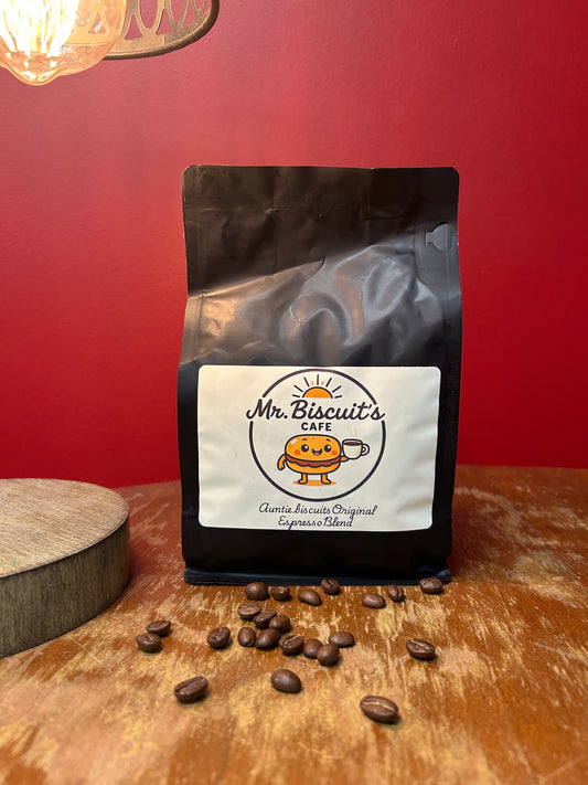 Auntie Biscuits Whole Bean Espresso Blend